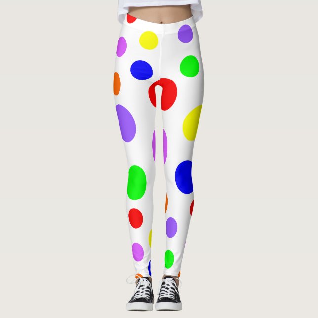 Leggings Leyendas de los focos de arco iris (Anverso)