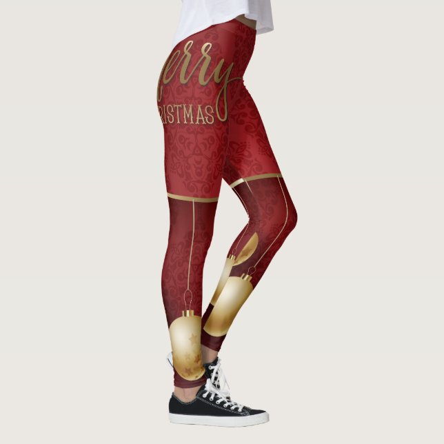 Leggings Leyendas de los Ornamentos de Navidad (Derecha)