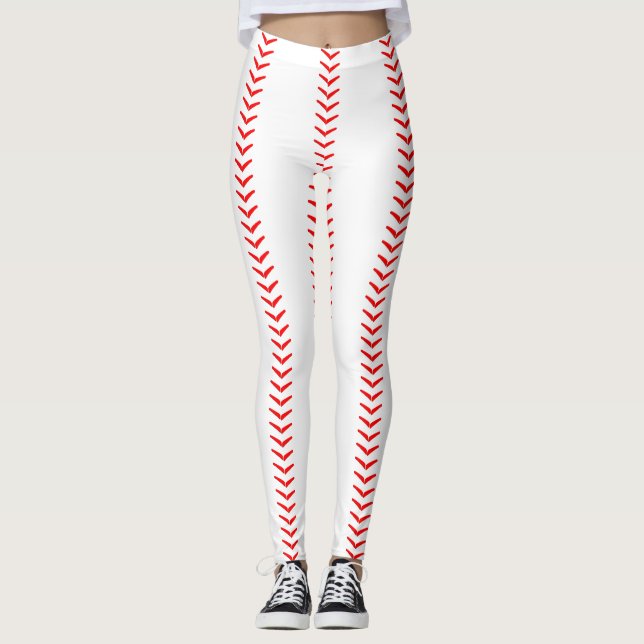 Leggings Leyendas de los partidos de béisbol (costuras) (Anverso)
