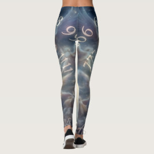 Leggings Leyendas de los reinos paralelos Angel NUmbers
