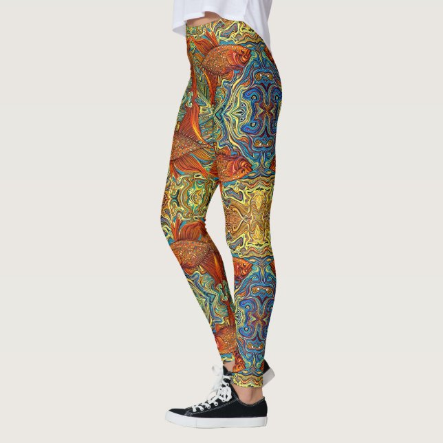Leggings Leyendas de los sueños de peces - Bonito (Izquierda)