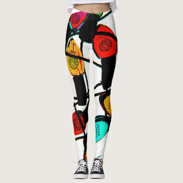 Leggings Leyendas de luces de bromista (Anverso)