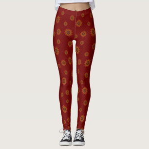 Leggings Leyendas de Mandala de Fuego