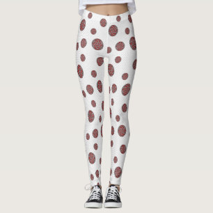 Leggings Leyendas de máquinas rojas