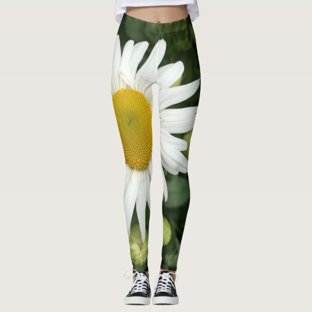Leggings Leyendas de margarita blanca (Anverso)