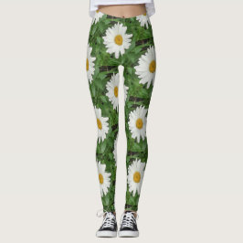Leggings Leyendas de margarita blanca