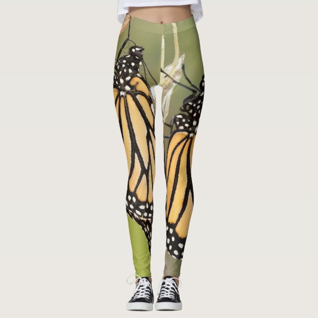 Leggings Leyendas de mariposa monarca (Anverso)
