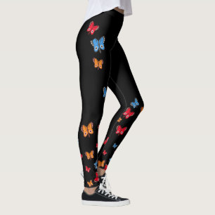 Leggings Leyendas de mariposa tricolor