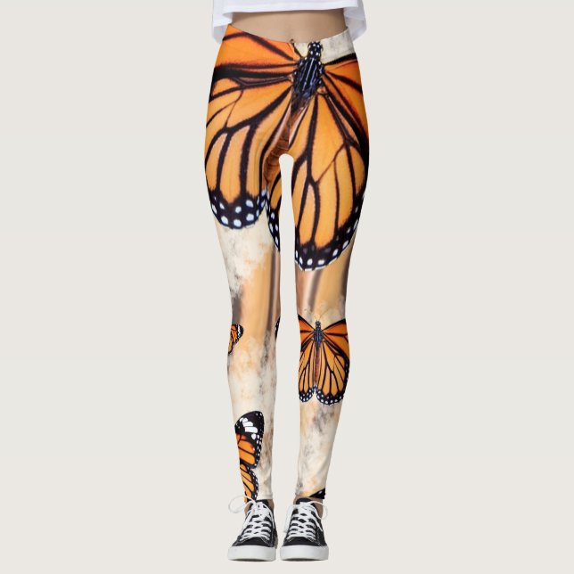 Leggings Leyendas de mariposas monarca (Anverso)