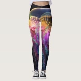 Leggings Leyendas de medusas brillantes