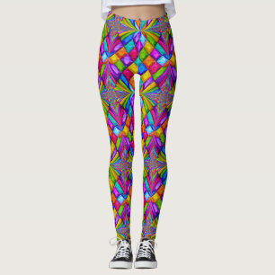 Leggings Leyendas de moda pop de diamantes