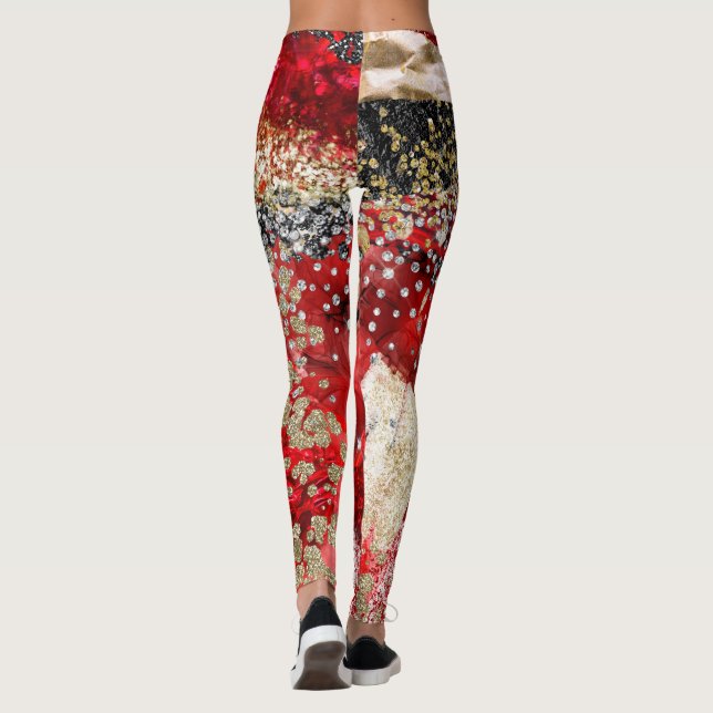 Leggings Leyendas de moda pop fiesta (Reverso)