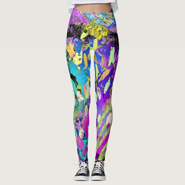 Leggings Leyendas de moda pop fiesta (Anverso)