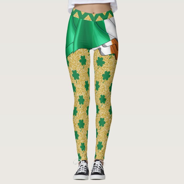 Leggings Leyendas de moda pop irlandesa (Anverso)