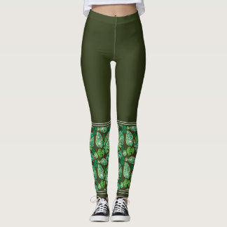 Leggings Leyendas de Monstera Escarcha
