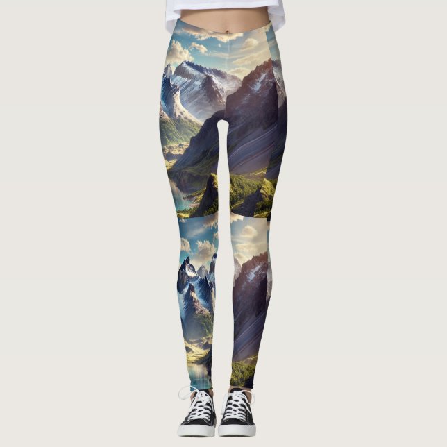 Leggings Leyendas de montaña (Anverso)