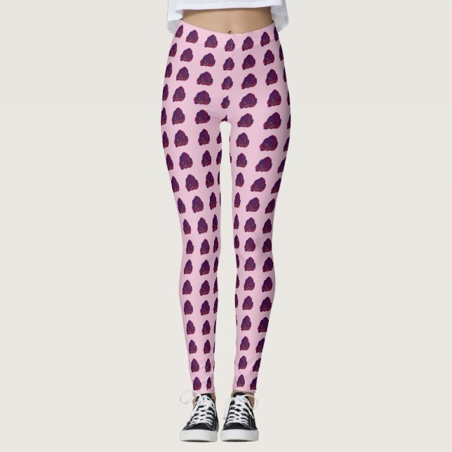 Leggings Leyendas de mujeres de la Rosa Roja (Anverso)