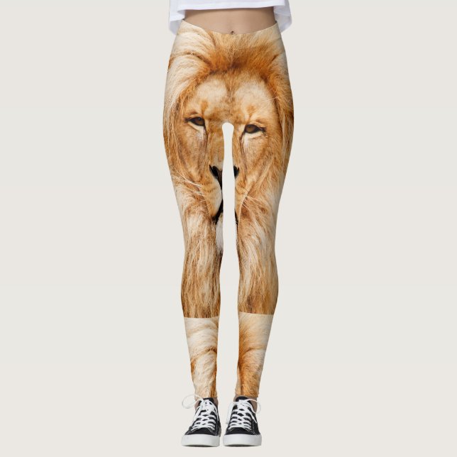 Leggings Leyendas de mujeres leones (Anverso)