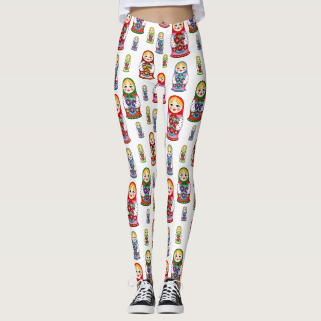Leggings Leyendas de muñecas rusas (Anverso)