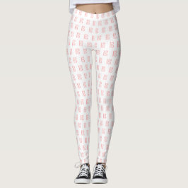 Leggings Leyendas de música rosa Alto Clef