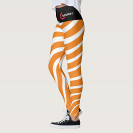 Leggings Leyendas de Naranja de cebra de Damonti Sportjuro