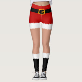 Leggings Leyendas de Navidades de disfraces de Santa Claus
