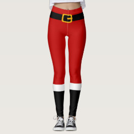 Leggings Leyendas de Navidades de disfraces de Santa Claus