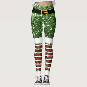 Leggings Leyendas de Navidades de disfraces de Santa Claus