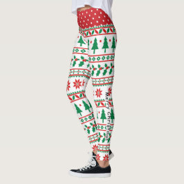Leggings Leyendas de Navidades festivos personalizadas