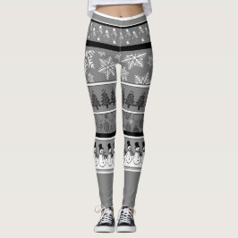 Leggings Leyendas de Navidades grises