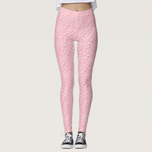 Leggings Leyendas de Navidades rosados (Anverso)