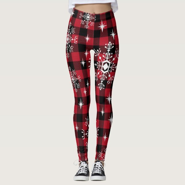Leggings Leyendas de navidades y copos de nieve (Anverso)