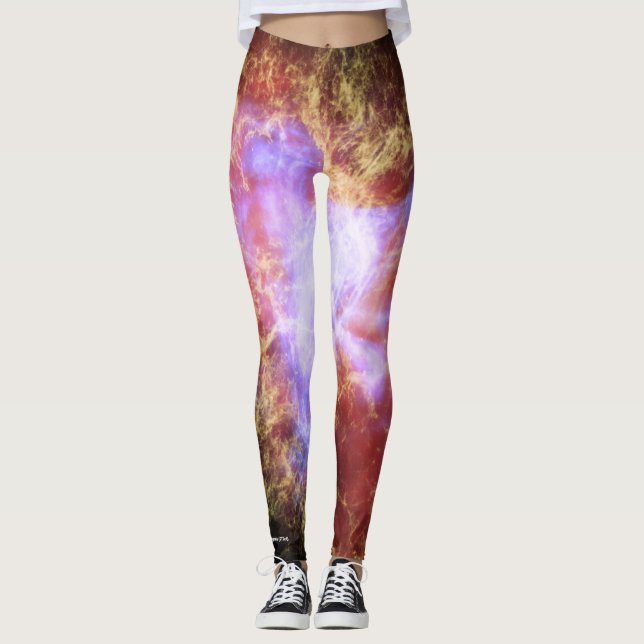 Leggings Leyendas de nebulosa cangrejo (Anverso)