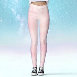Leggings Leyendas de nebulosa rosa celeste