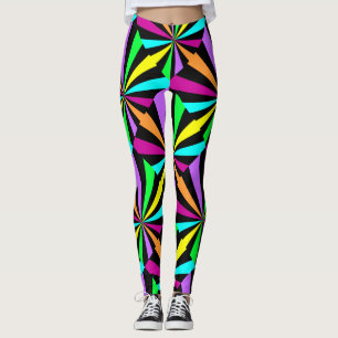 Leggings Leyendas de neón pop de color