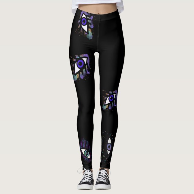 Leggings Leyendas de ojos malvados, loungewear de ojos malv (Anverso)