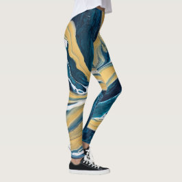 Leggings Leyendas de oro y Verde azuladas para todo tipo de