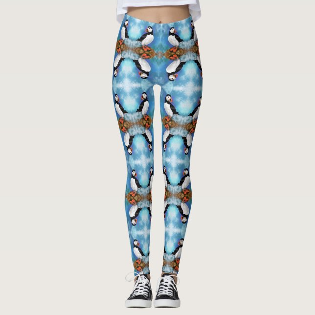 Leggings Leyendas de pájaro del atlántico (Anverso)