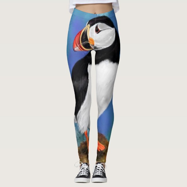 Leggings Leyendas de pájaros de la mariposa atlántica - Pin (Anverso)