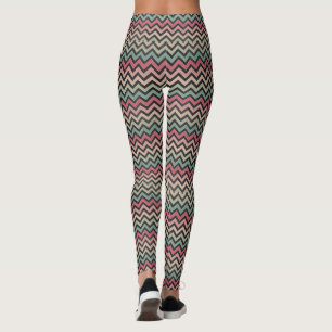 Leggings Leyendas de patrón azteca