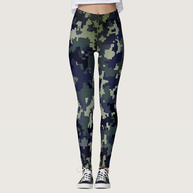 Leggings Leyendas de patrón de mármol (Anverso)