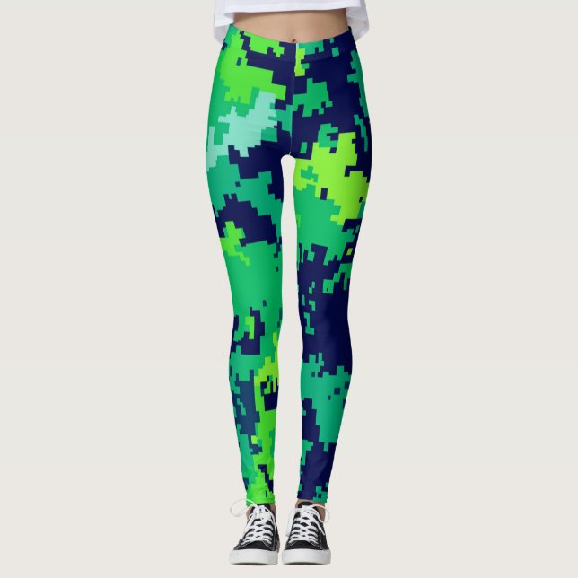 Leggings Leyendas de patrón de mármol (Anverso)