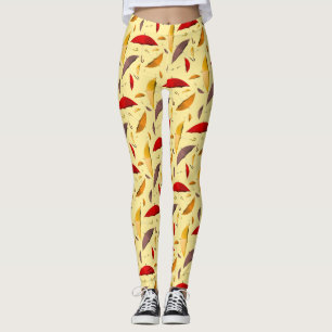 Leggings Leyendas de patrón de paraguas