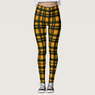 Leggings Leyendas de patrón de Tartán