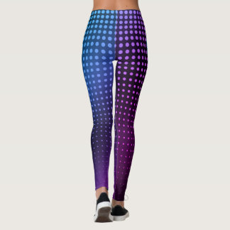 Leggings Leyendas de patrón metalizado