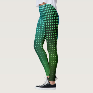 Leggings Leyendas de patrón metalizado