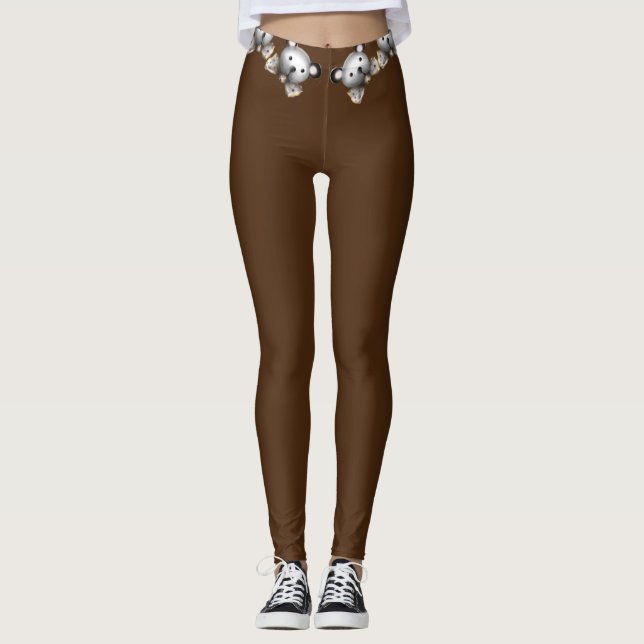Leggings Leyendas de peluche (Anverso)