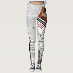 Leggings Leyendas de periódicos