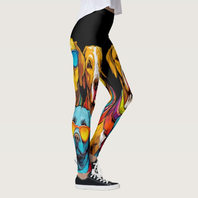 Leggings Leyendas de perro de Guay - Diversión (Derecha)