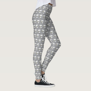 Leggings Leyendas de perro maltesas de KiniArt
